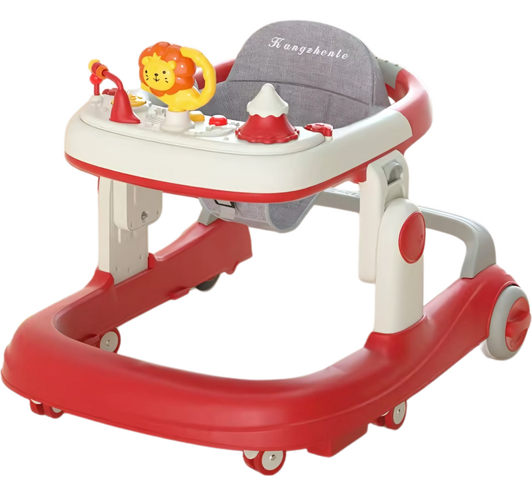 LIAL Premium Plastic Baby Walker - RED - (W 910)